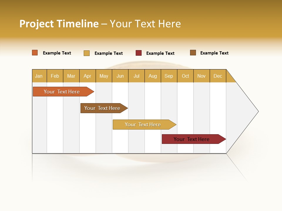 White Bracelet Isolated PowerPoint Template