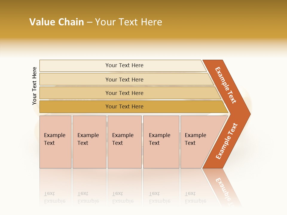 White Bracelet Isolated PowerPoint Template