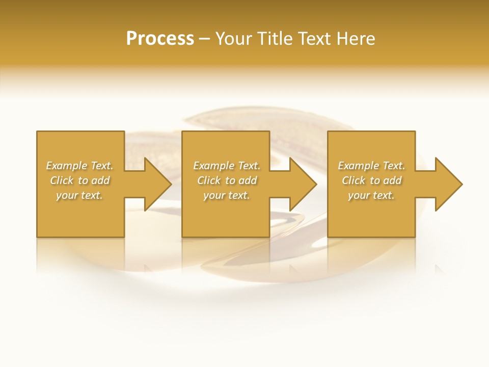 White Bracelet Isolated PowerPoint Template