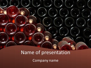 Red Collection Isolated PowerPoint Template