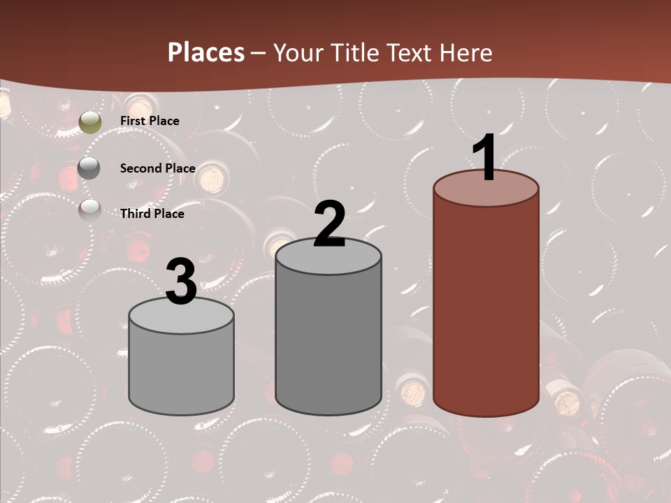 Red Collection Isolated PowerPoint Template