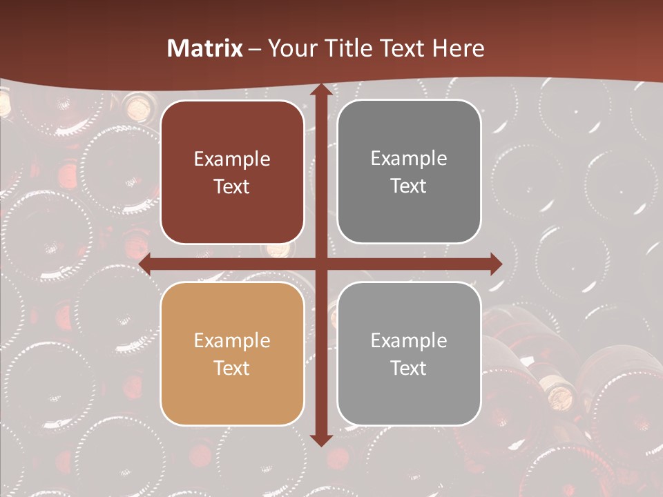 Red Collection Isolated PowerPoint Template