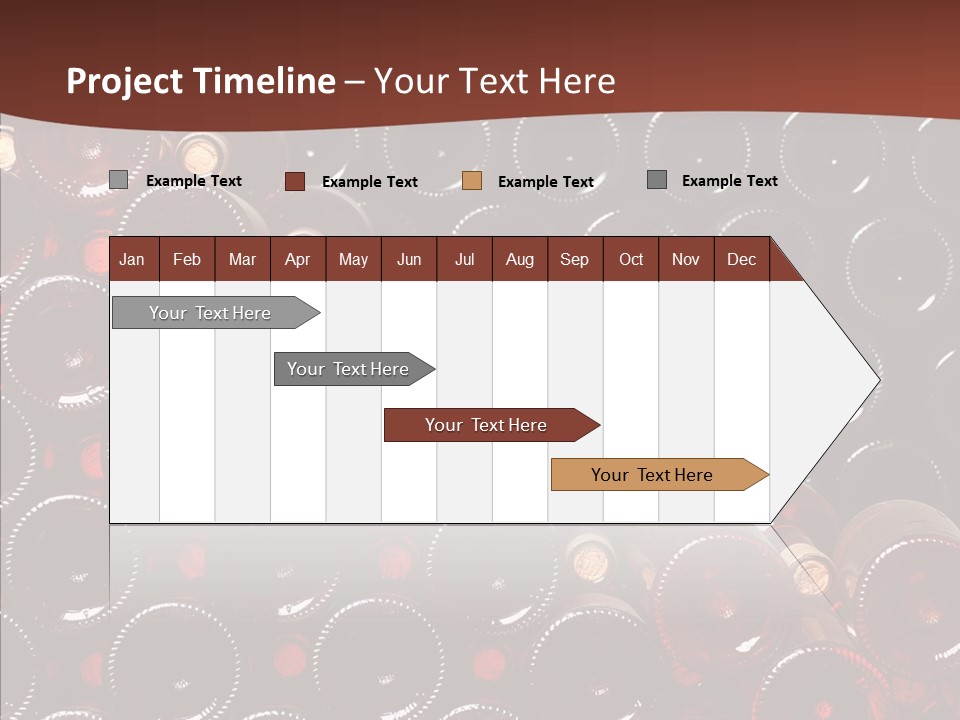 Red Collection Isolated PowerPoint Template