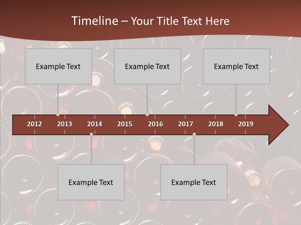 Red Collection Isolated PowerPoint Template
