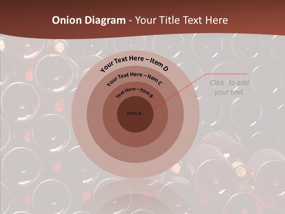 Red Collection Isolated PowerPoint Template