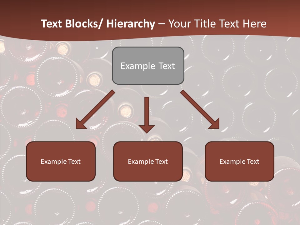 Red Collection Isolated PowerPoint Template