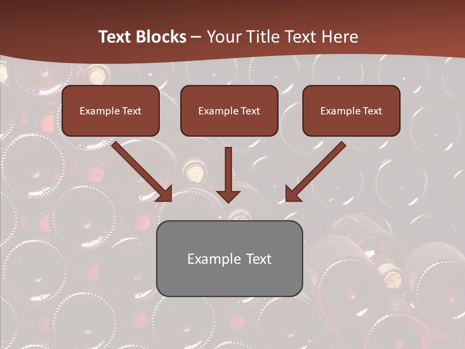 Red Collection Isolated PowerPoint Template