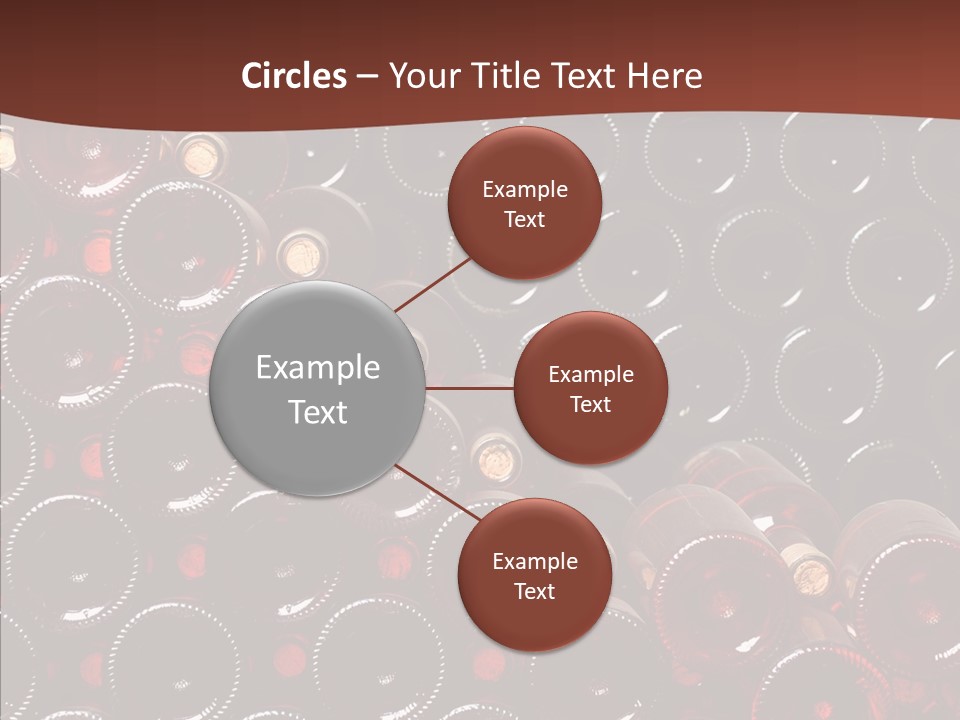 Red Collection Isolated PowerPoint Template