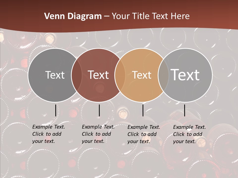Red Collection Isolated PowerPoint Template