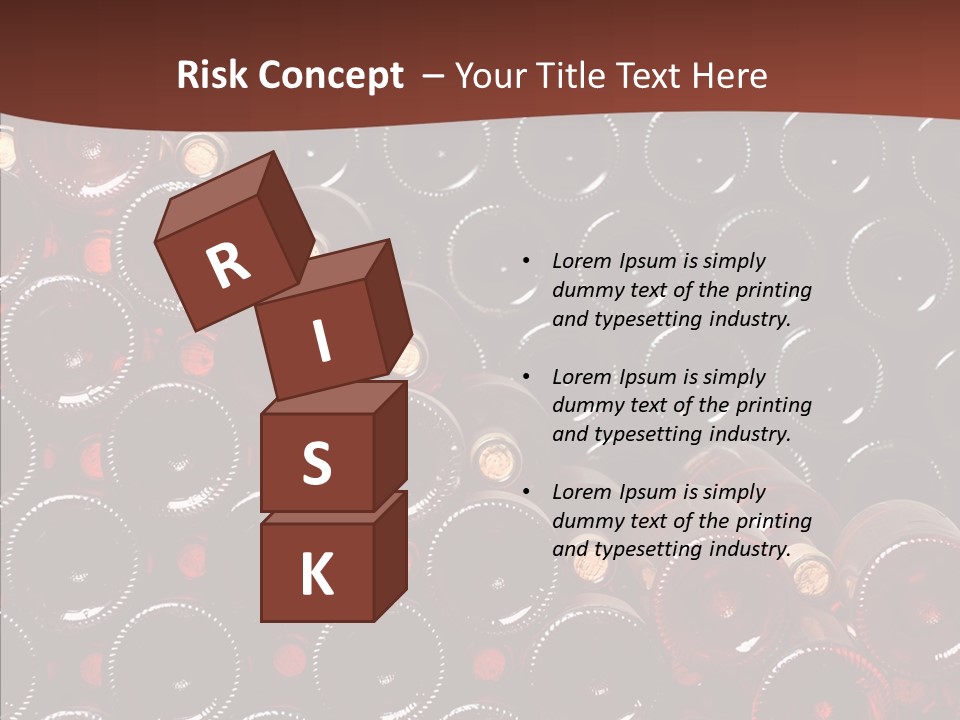 Red Collection Isolated PowerPoint Template