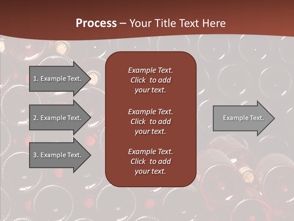 Red Collection Isolated PowerPoint Template