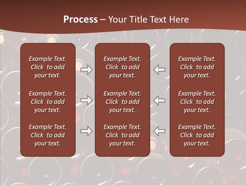 Red Collection Isolated PowerPoint Template