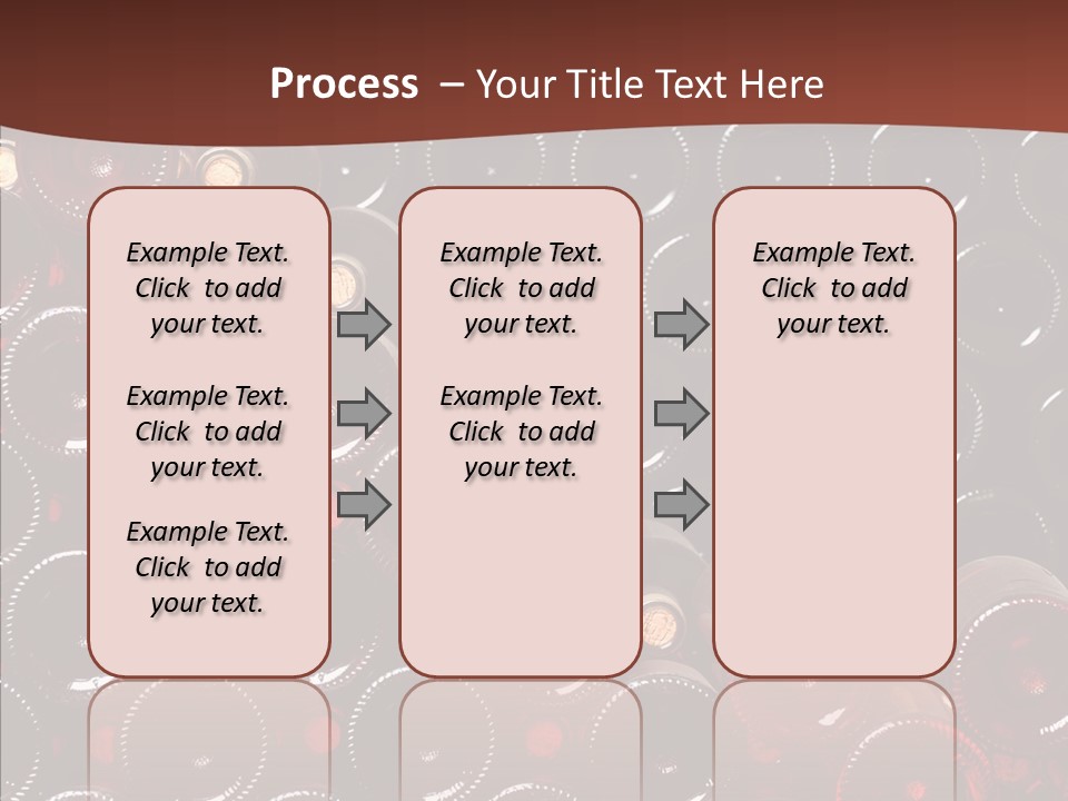 Red Collection Isolated PowerPoint Template