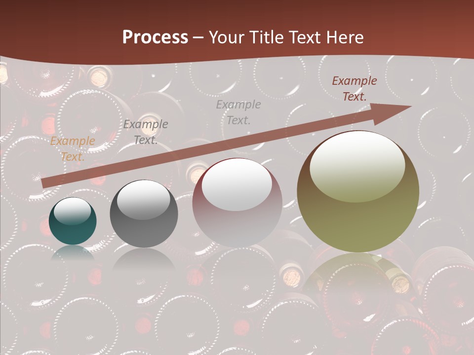 Red Collection Isolated PowerPoint Template