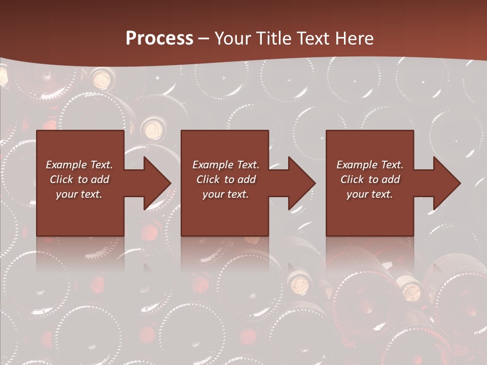 Red Collection Isolated PowerPoint Template