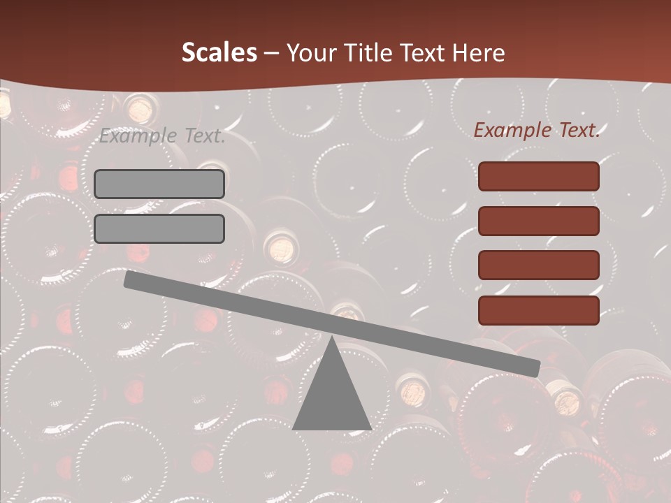 Red Collection Isolated PowerPoint Template