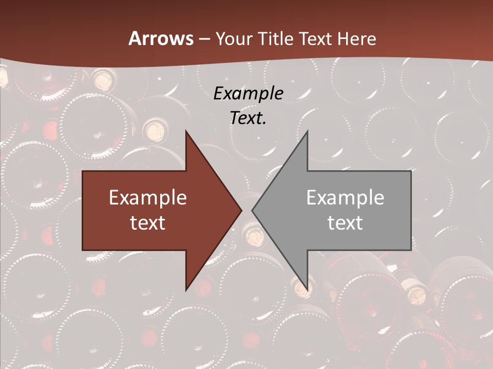 Red Collection Isolated PowerPoint Template