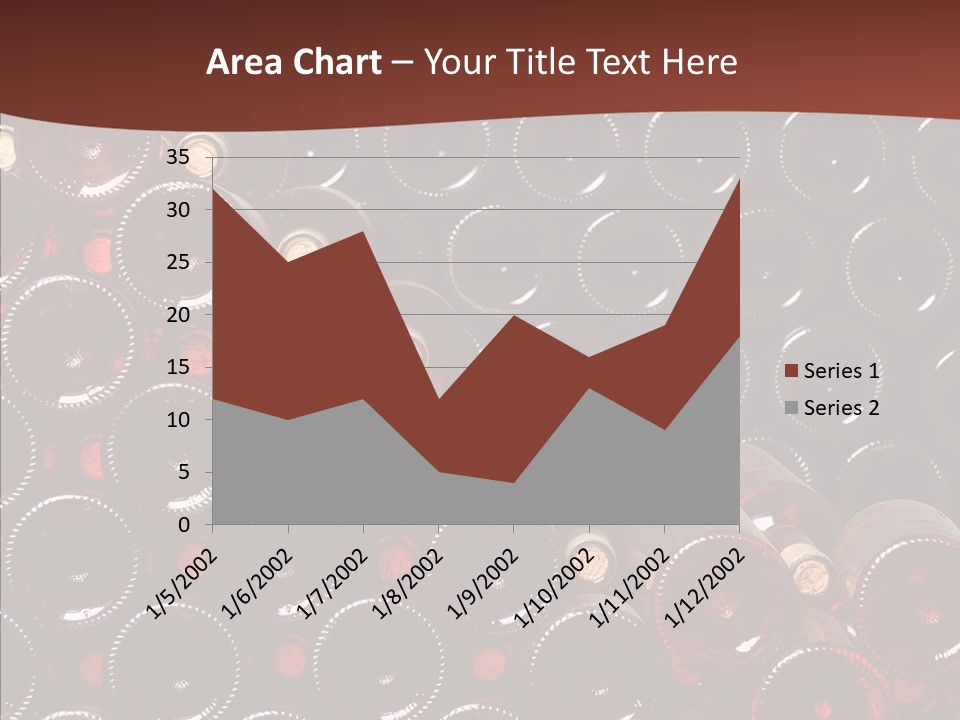 Red Collection Isolated PowerPoint Template