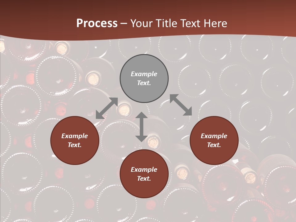 Red Collection Isolated PowerPoint Template