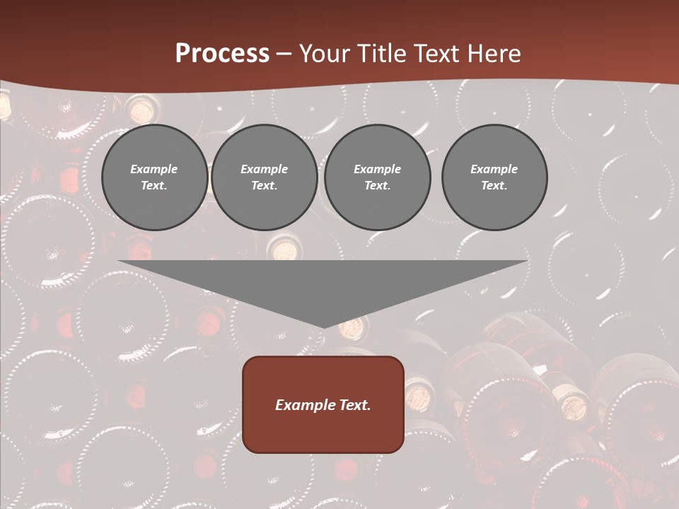 Red Collection Isolated PowerPoint Template