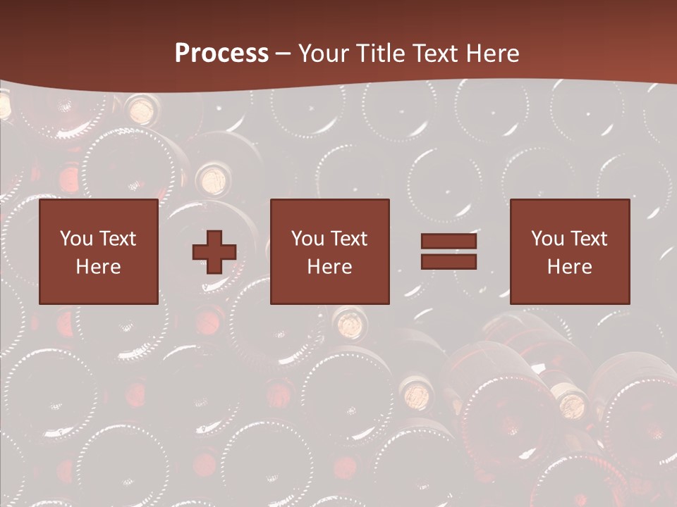 Red Collection Isolated PowerPoint Template