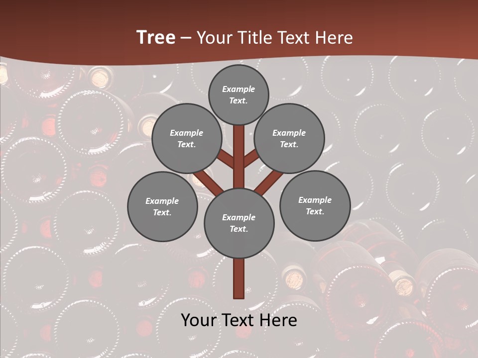 Red Collection Isolated PowerPoint Template