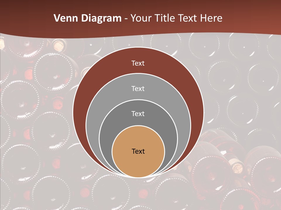 Red Collection Isolated PowerPoint Template