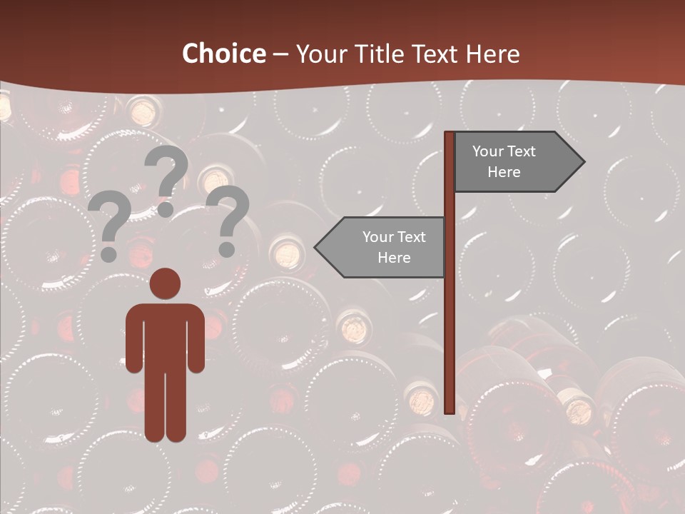 Red Collection Isolated PowerPoint Template