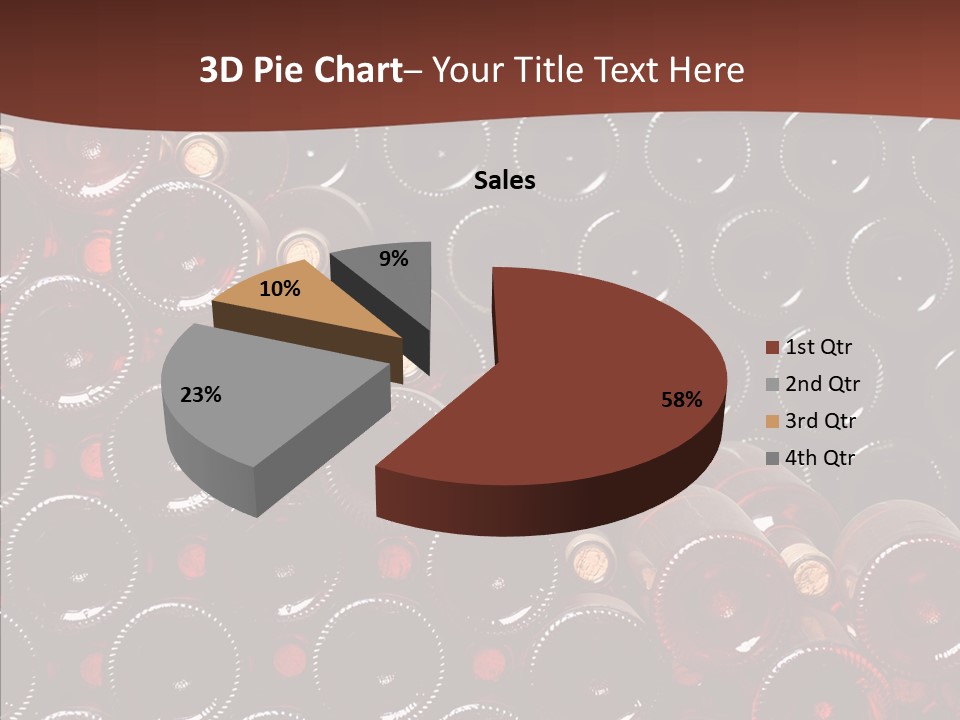 Red Collection Isolated PowerPoint Template