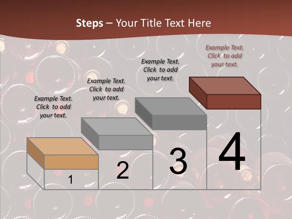 Red Collection Isolated PowerPoint Template