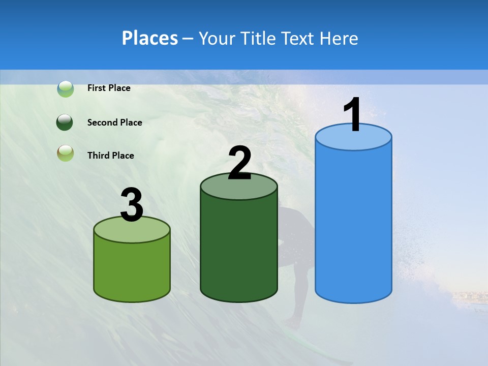 Liquid Motion Tube PowerPoint Template