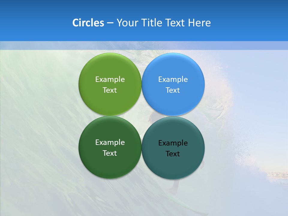 Liquid Motion Tube PowerPoint Template