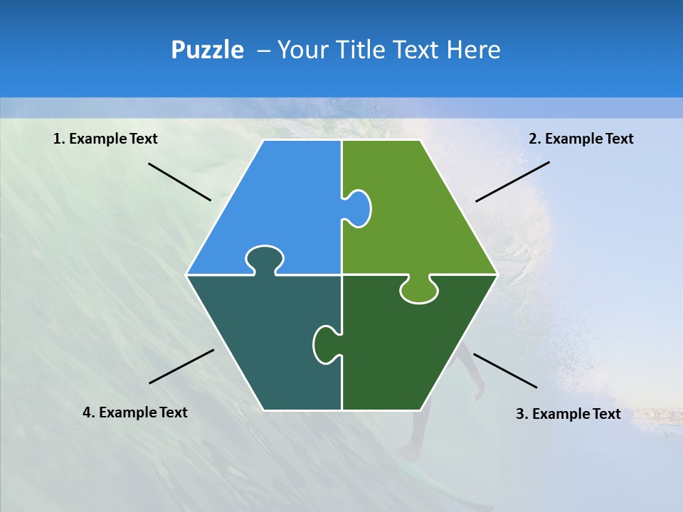 Liquid Motion Tube PowerPoint Template