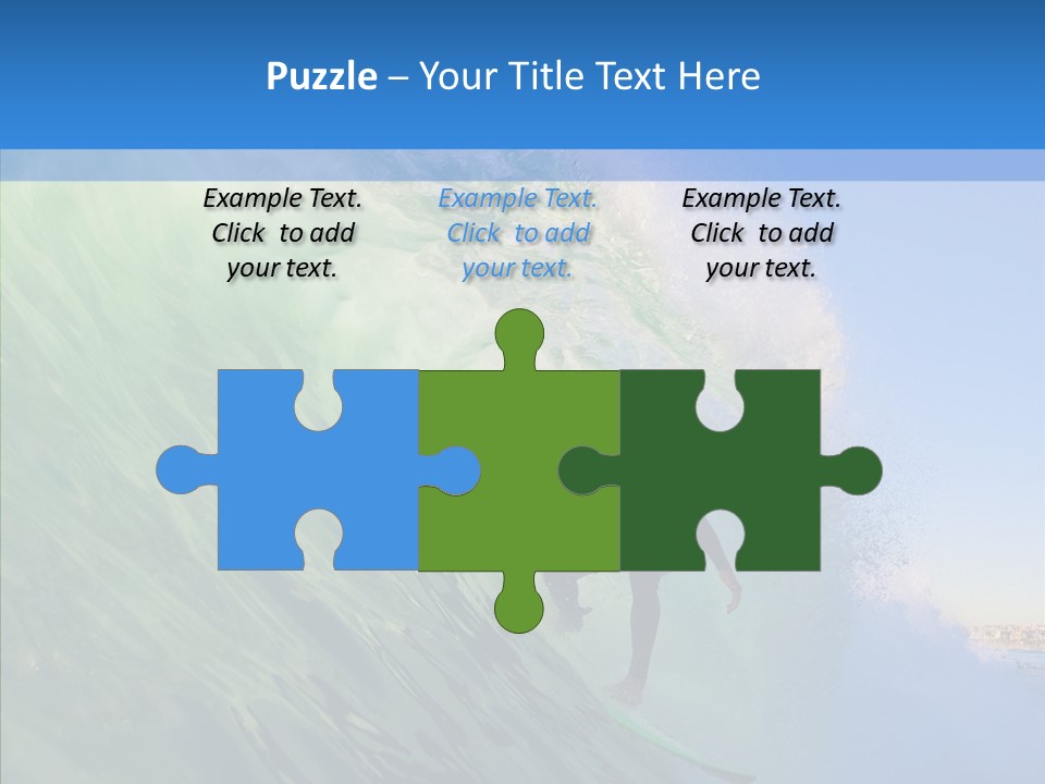 Liquid Motion Tube PowerPoint Template