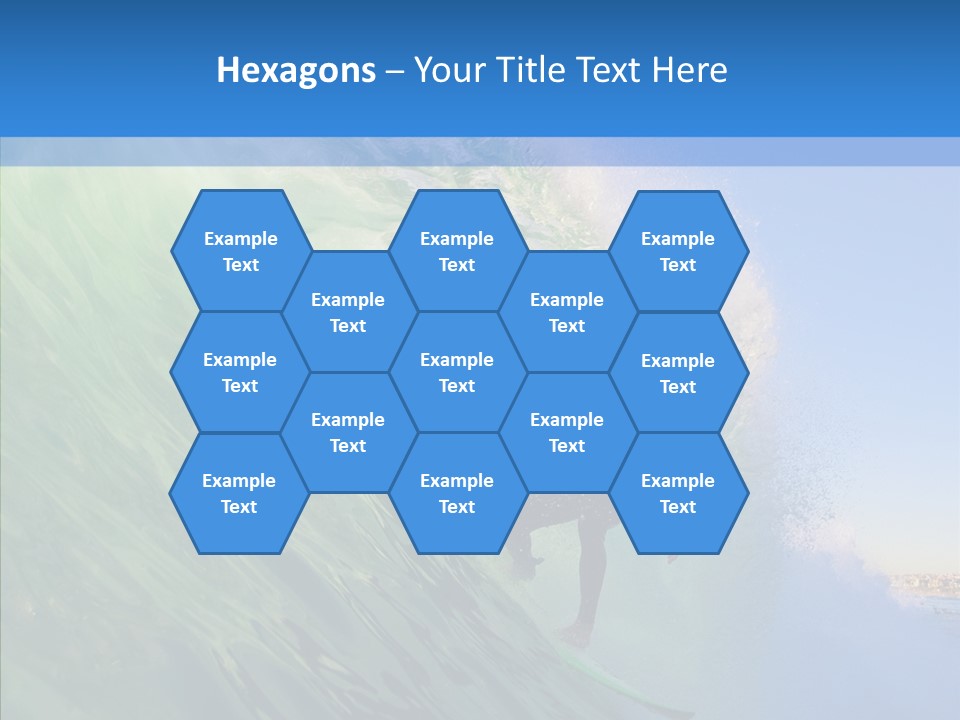 Liquid Motion Tube PowerPoint Template