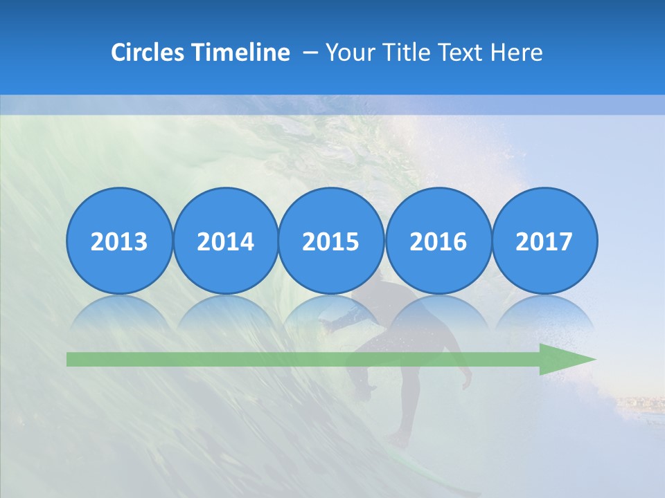 Liquid Motion Tube PowerPoint Template