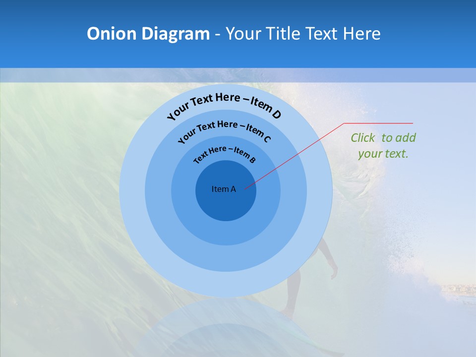Liquid Motion Tube PowerPoint Template