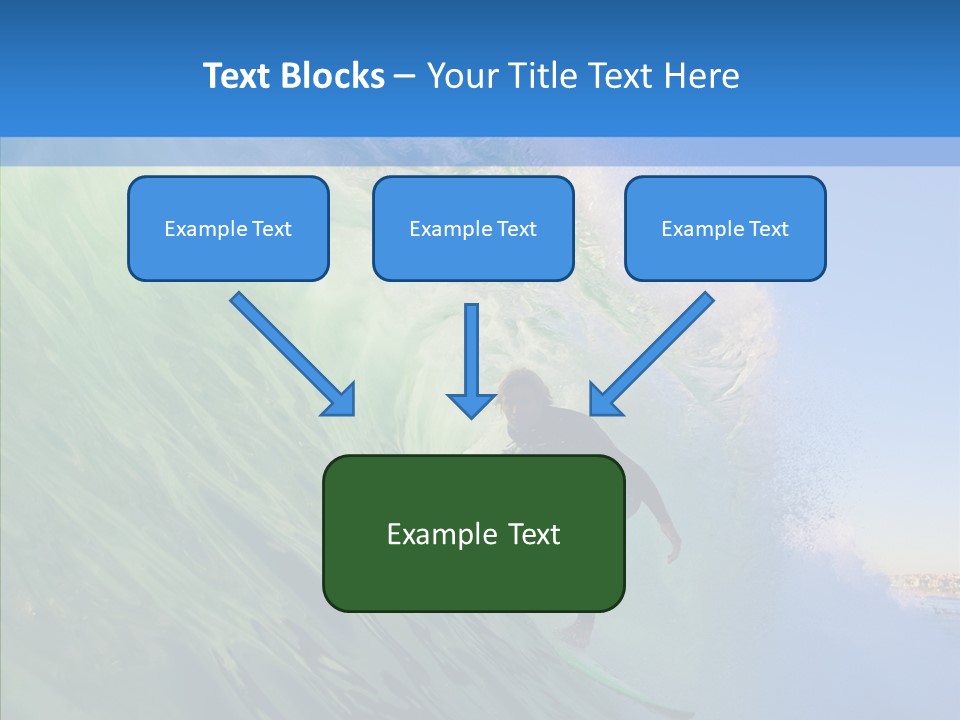 Liquid Motion Tube PowerPoint Template
