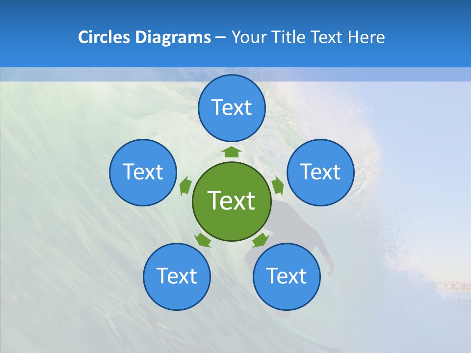 Liquid Motion Tube PowerPoint Template