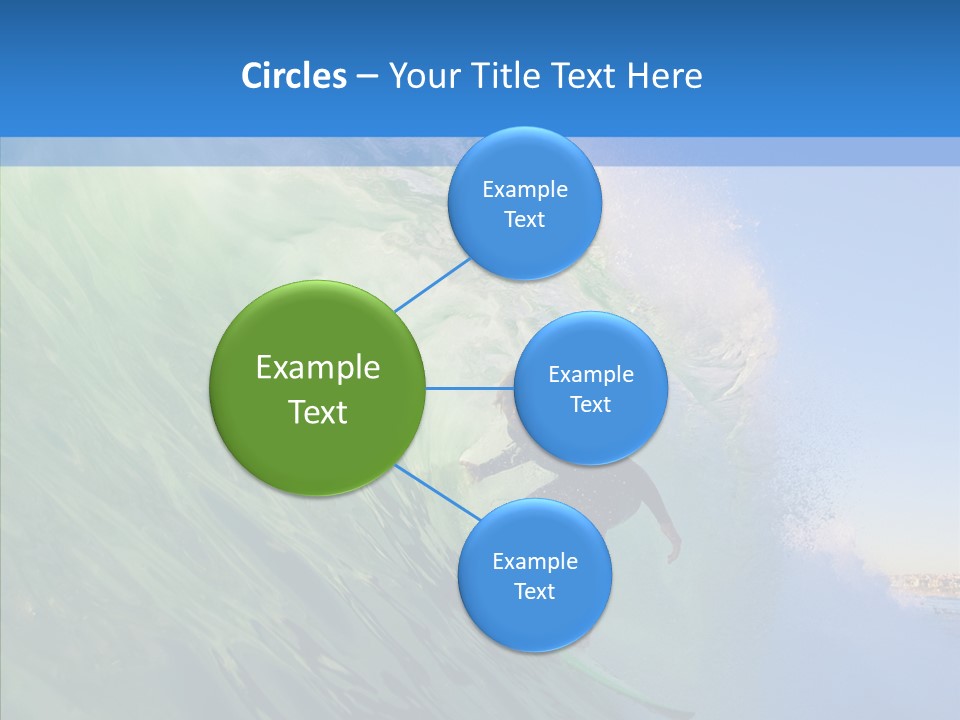 Liquid Motion Tube PowerPoint Template
