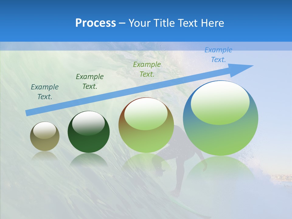 Liquid Motion Tube PowerPoint Template