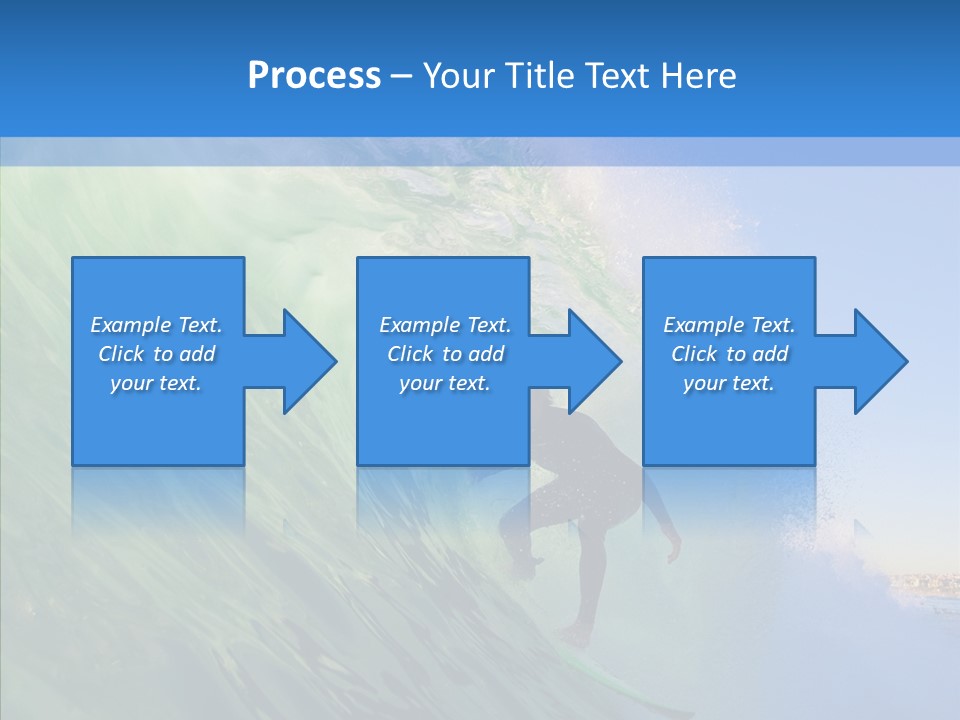 Liquid Motion Tube PowerPoint Template