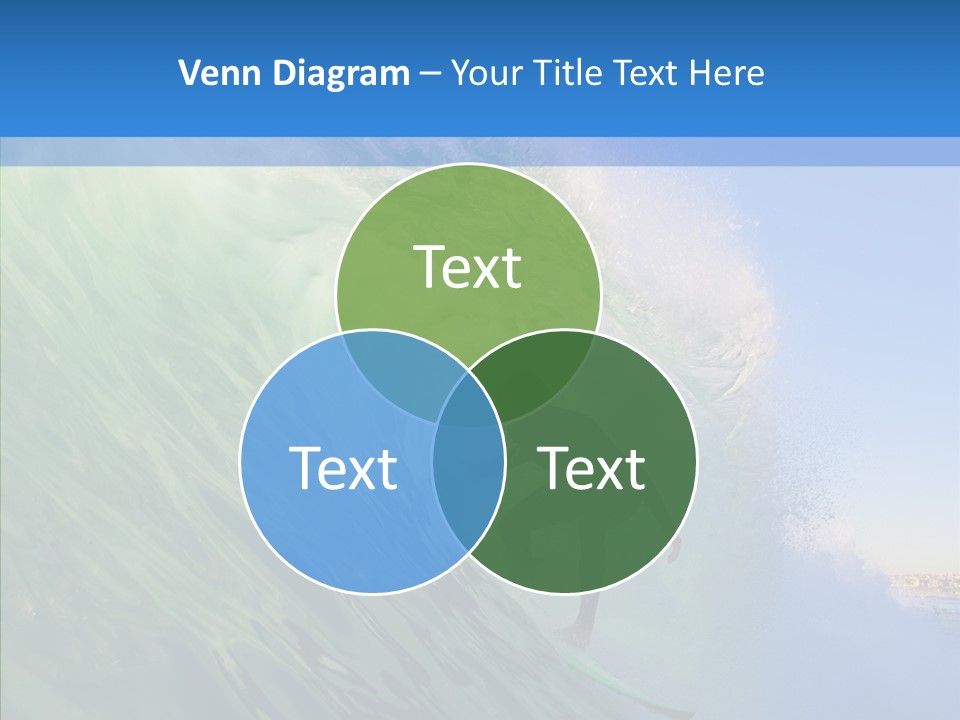 Liquid Motion Tube PowerPoint Template