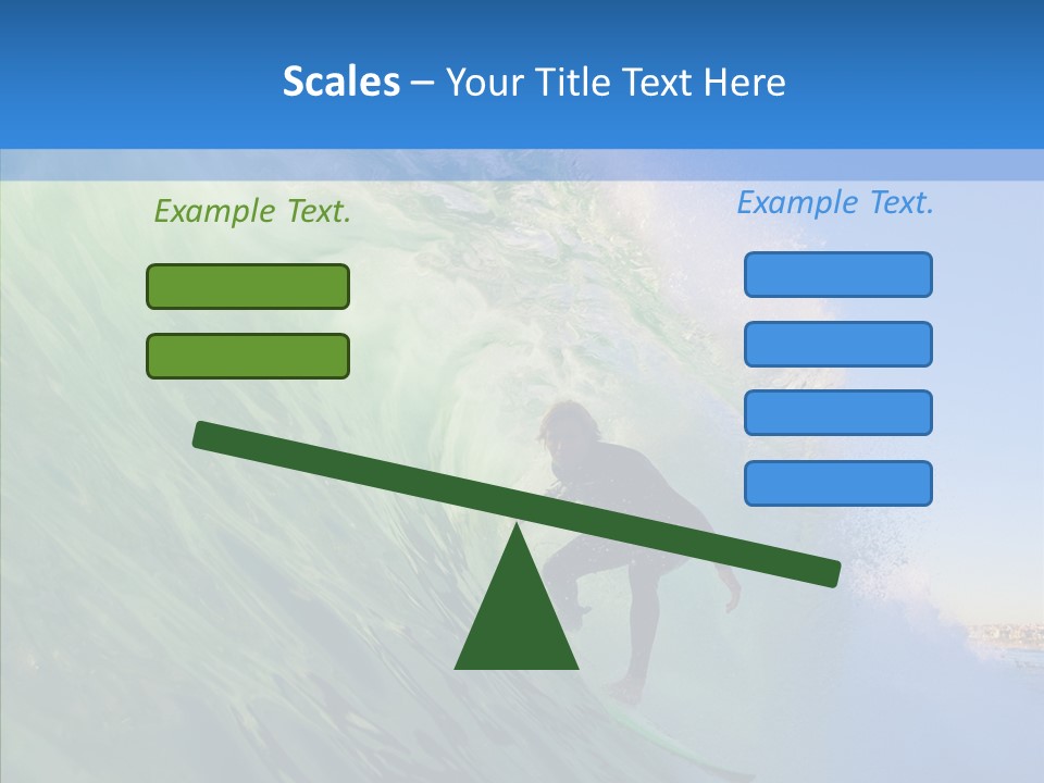 Liquid Motion Tube PowerPoint Template