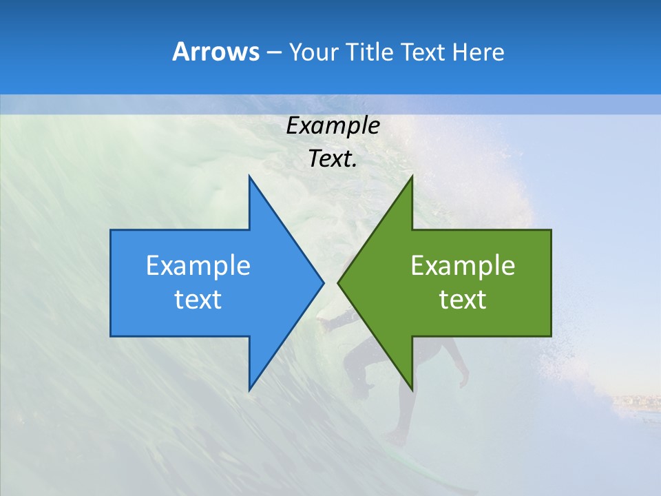 Liquid Motion Tube PowerPoint Template