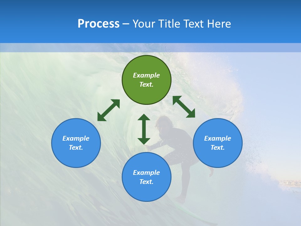 Liquid Motion Tube PowerPoint Template
