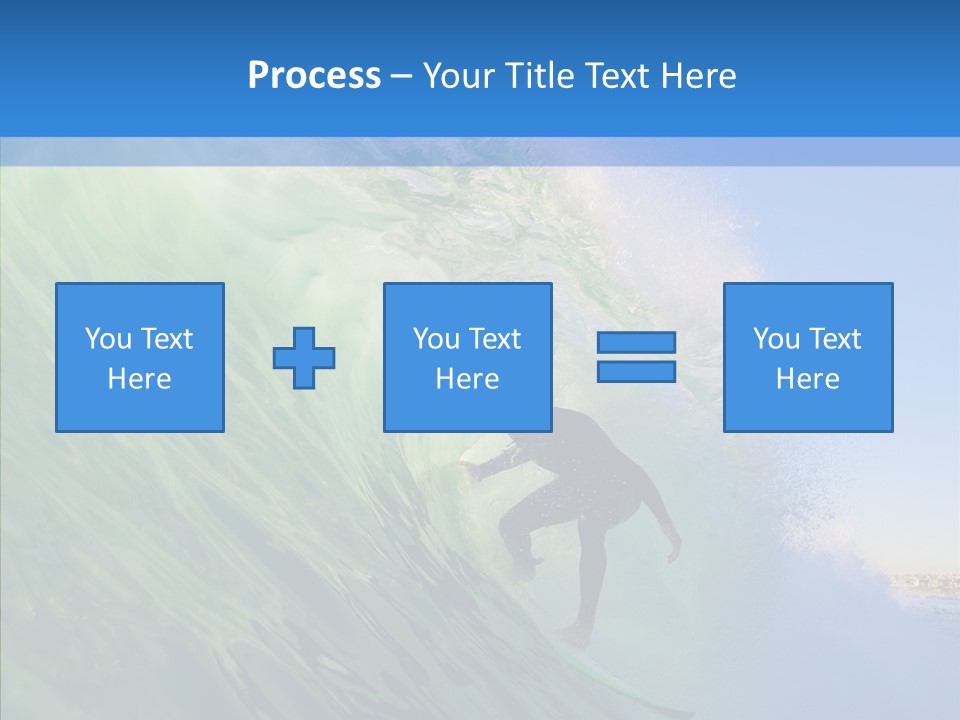 Liquid Motion Tube PowerPoint Template