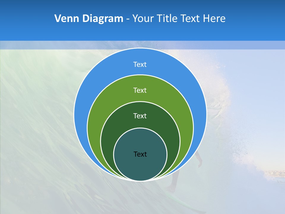 Liquid Motion Tube PowerPoint Template
