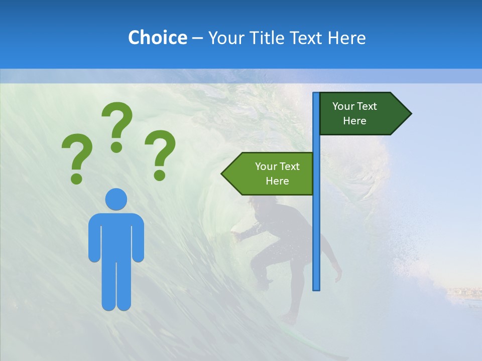 Liquid Motion Tube PowerPoint Template