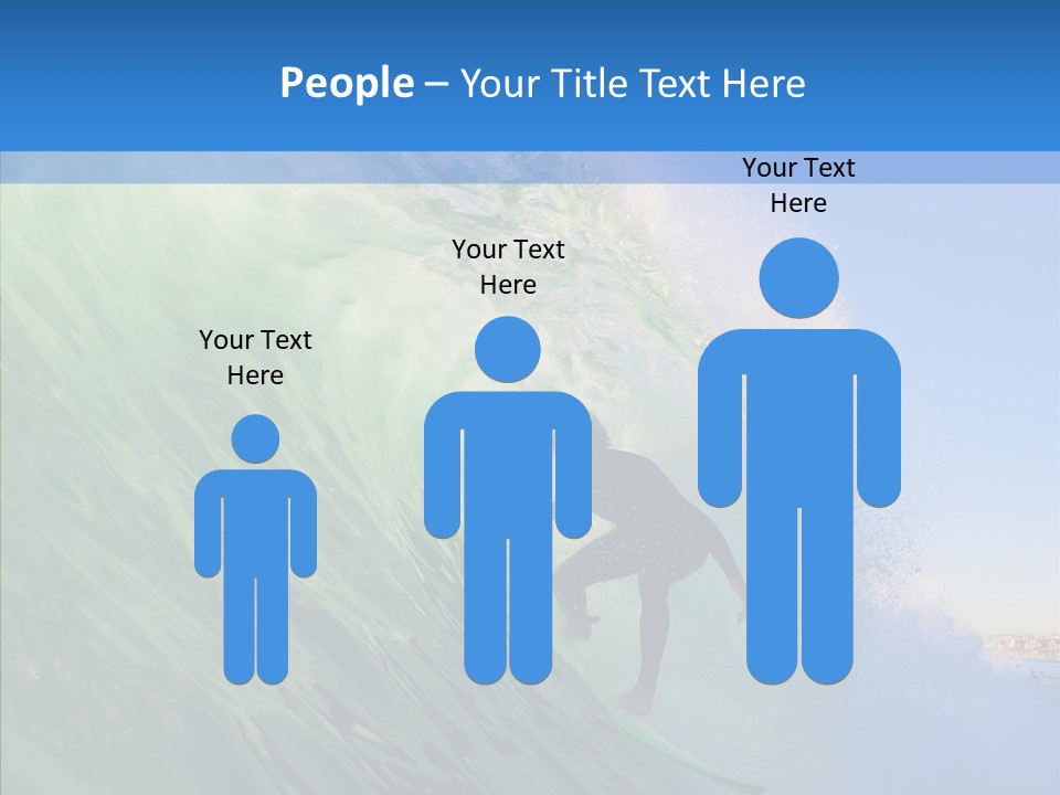 Liquid Motion Tube PowerPoint Template